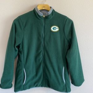 NFL Reversible Green Bay Packers Coat Size L